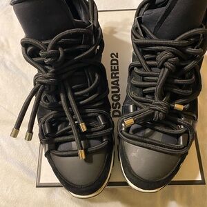 DSQUARED2 BUNGEE MEN Black Sneakers